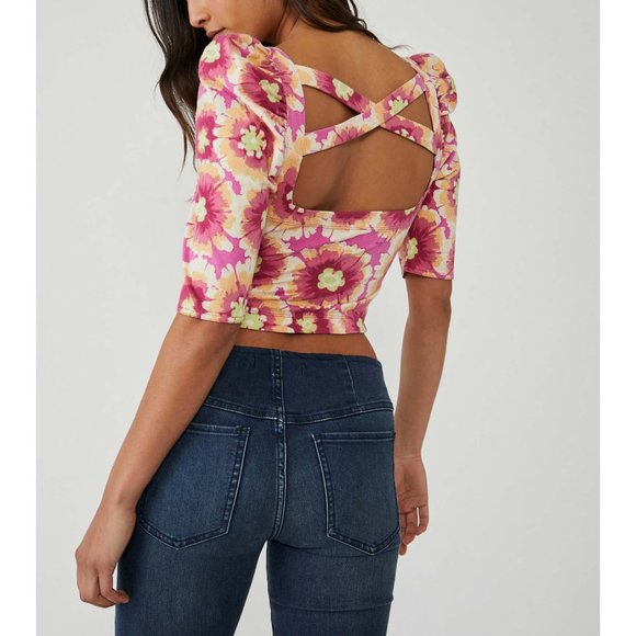 NWT Free People Give Me More Top / Pop Combo - Picture 3 of 6
